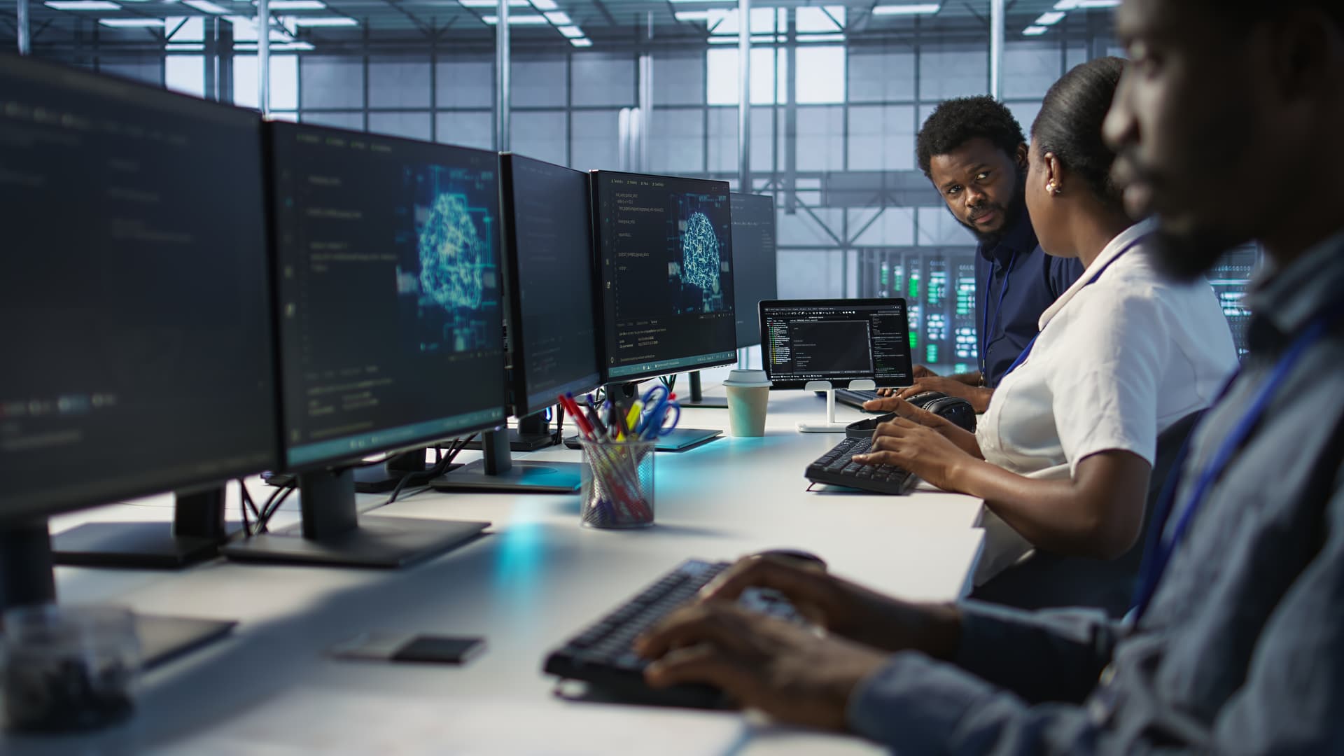 ATOM Group team collaborating