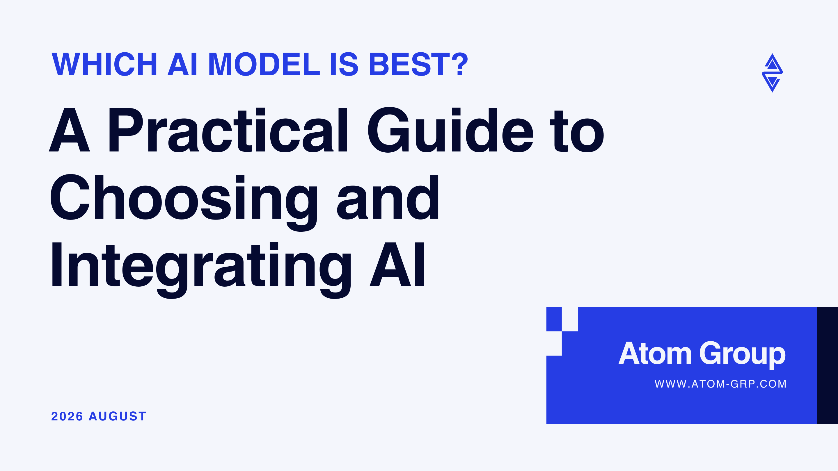 Which AI Model Is Best? A Practical Guide to Choosing and Integrating AI